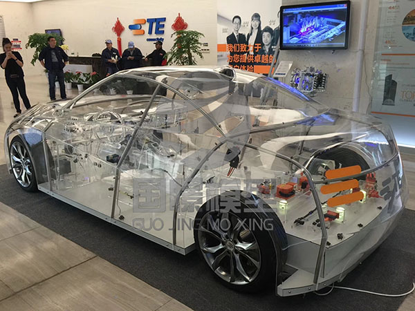 松桃透明车模型