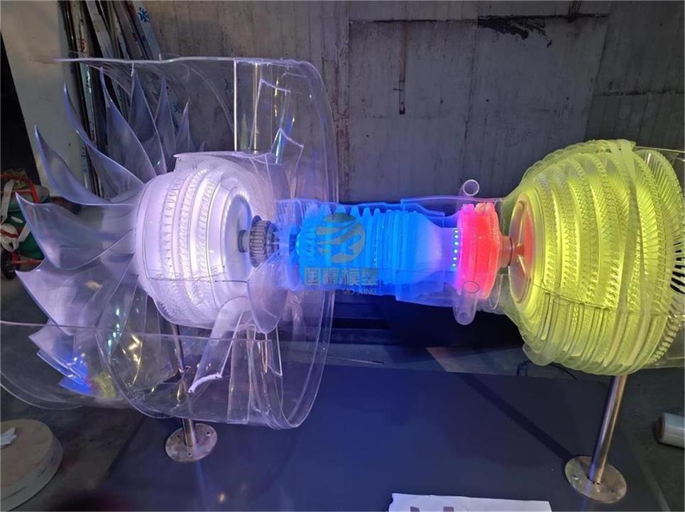 松桃飞机发动机模型