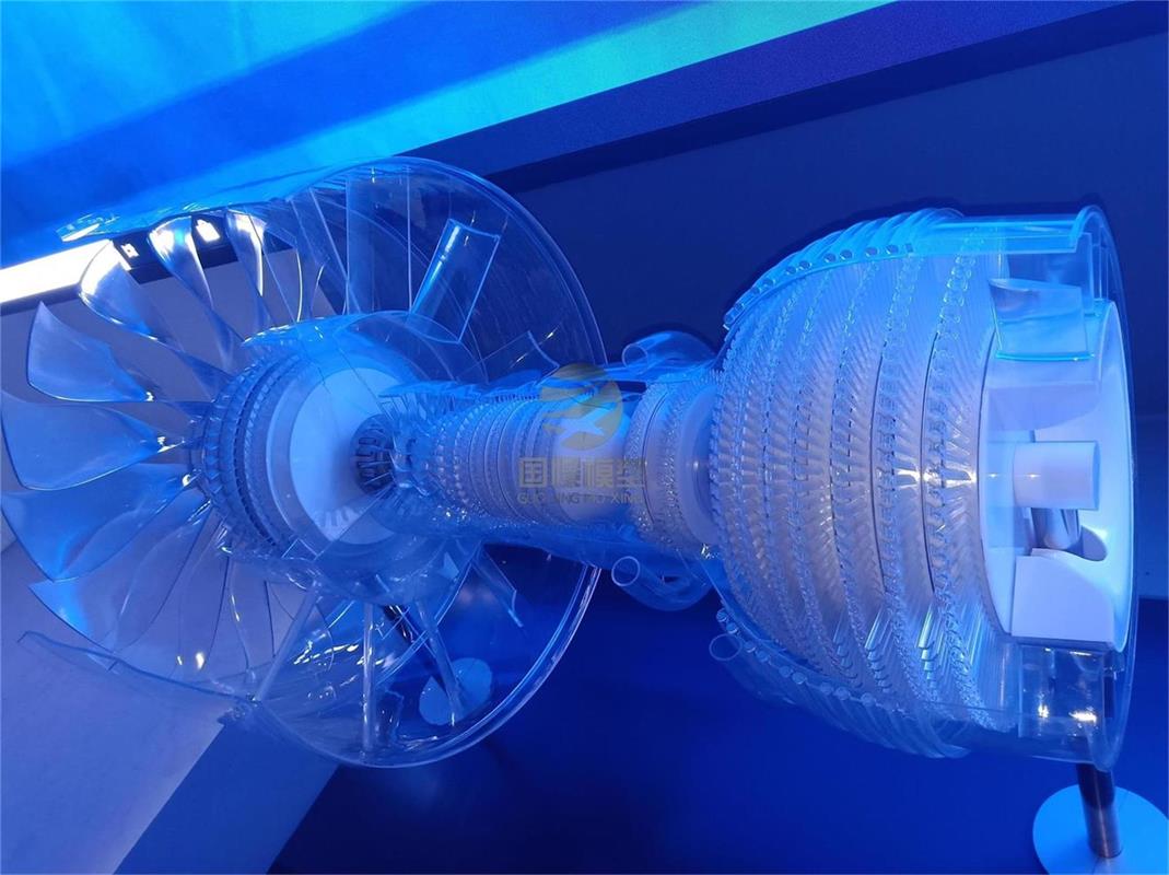 松桃飞机发动机模型